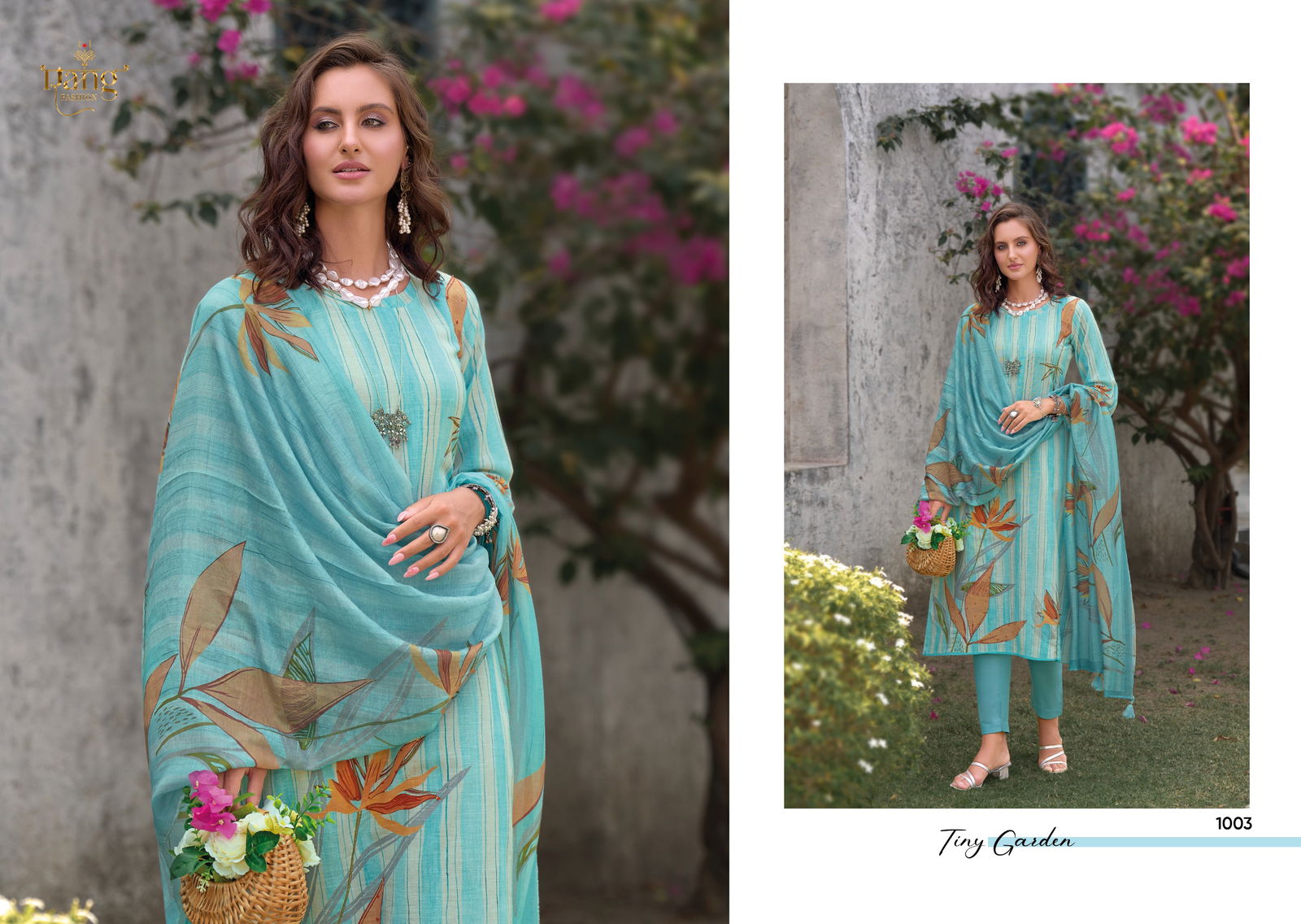 Alvina By Rang Viscose Linen Printed Designer Salwar Kameez Online Wholesale